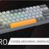 Клавиатура Redragon Fizz Pro,  USB, Bluetooth/Радиоканал, серый оранжевый [72601]